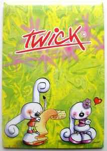 TWICK - Bloc de 45 feuilles fantaisies GM