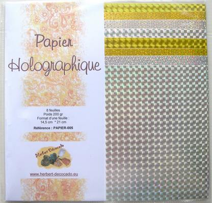 Papier Holographique