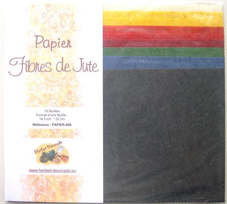 Papier Fibres de Jute