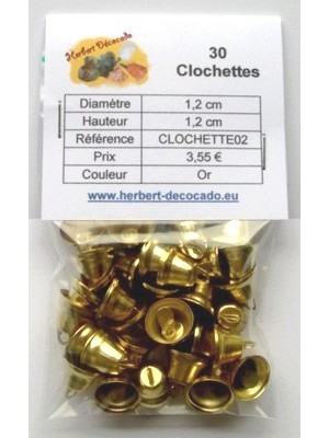 30 Clochettes OR 