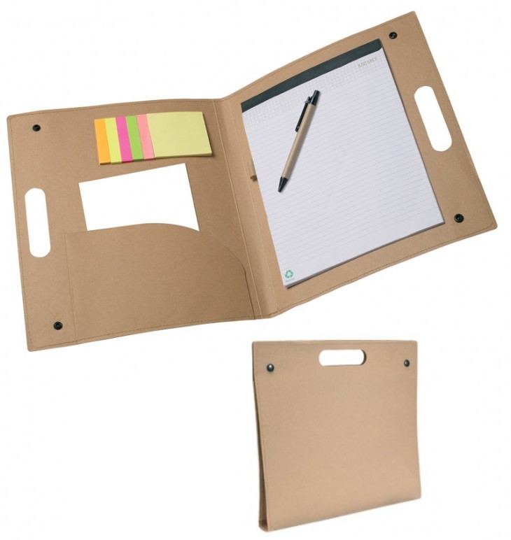 Post-it - Porte-documents & stylo + index + bloc-notes + post-it