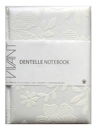   NoteBook Dentelle A5 - Toucher velours
