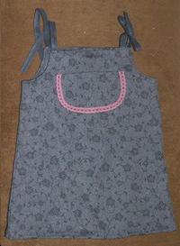 Robe chasuble, ton GRIS