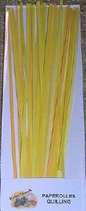 Quilling Paperolle 3 mm JAUNE